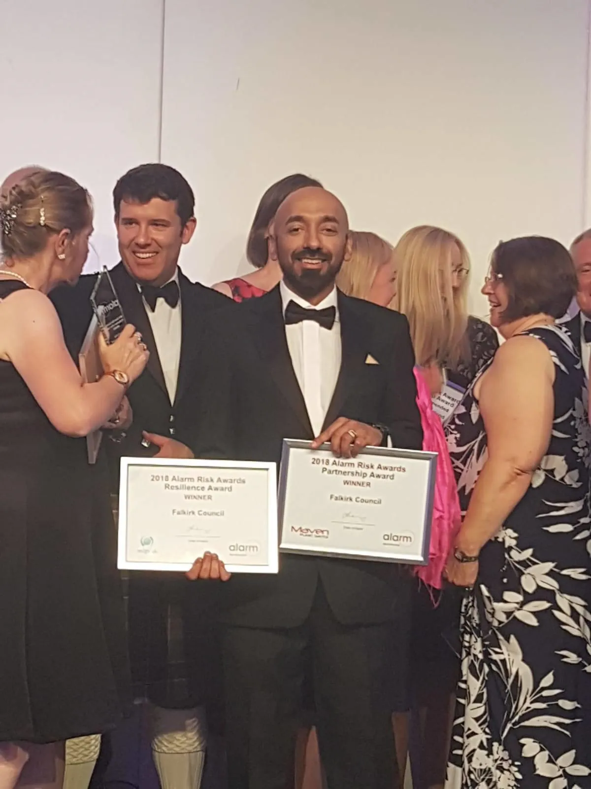 PARD system winning 2 Alarm Risk Awards for Partnership and Resilience