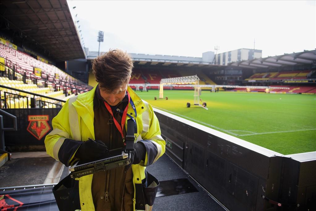 Surveying at Watford FC