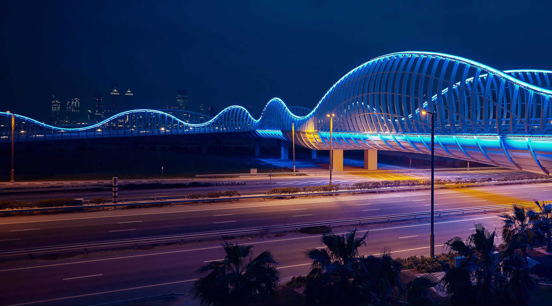 Dubai bridge