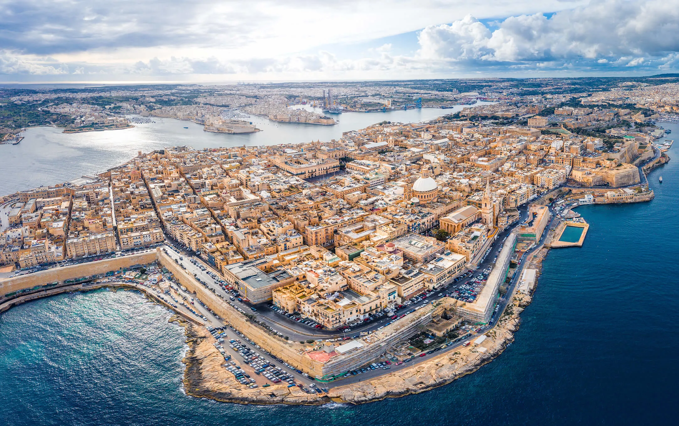 Malta seafront