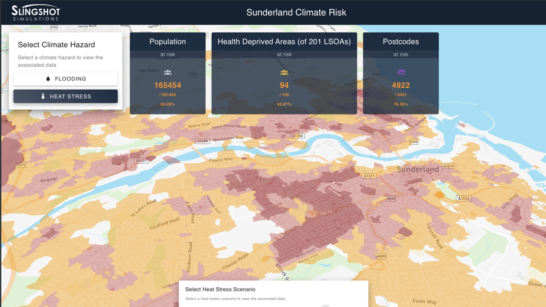 Os Climate SimAnalytica’s climate risk scenario modelling, supported by OS data | OS