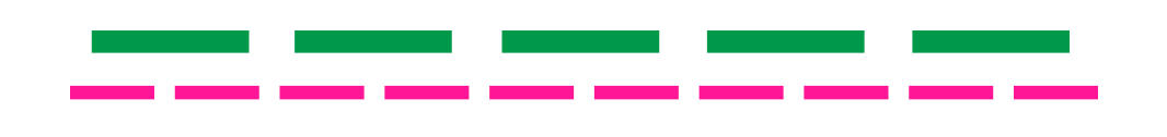 Example of bridleway symbols