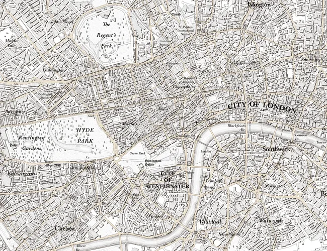 map of London