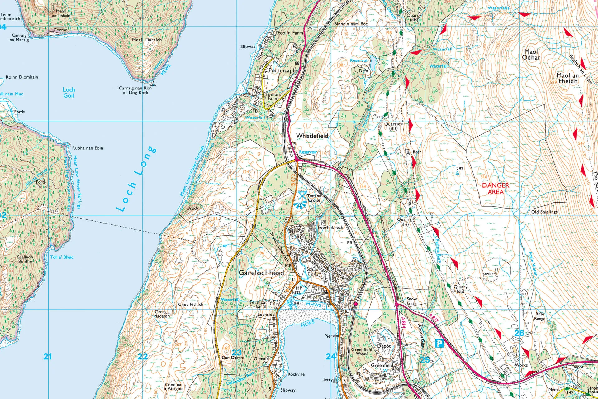 Os Raster Maps Explore sample data | Business services | OS