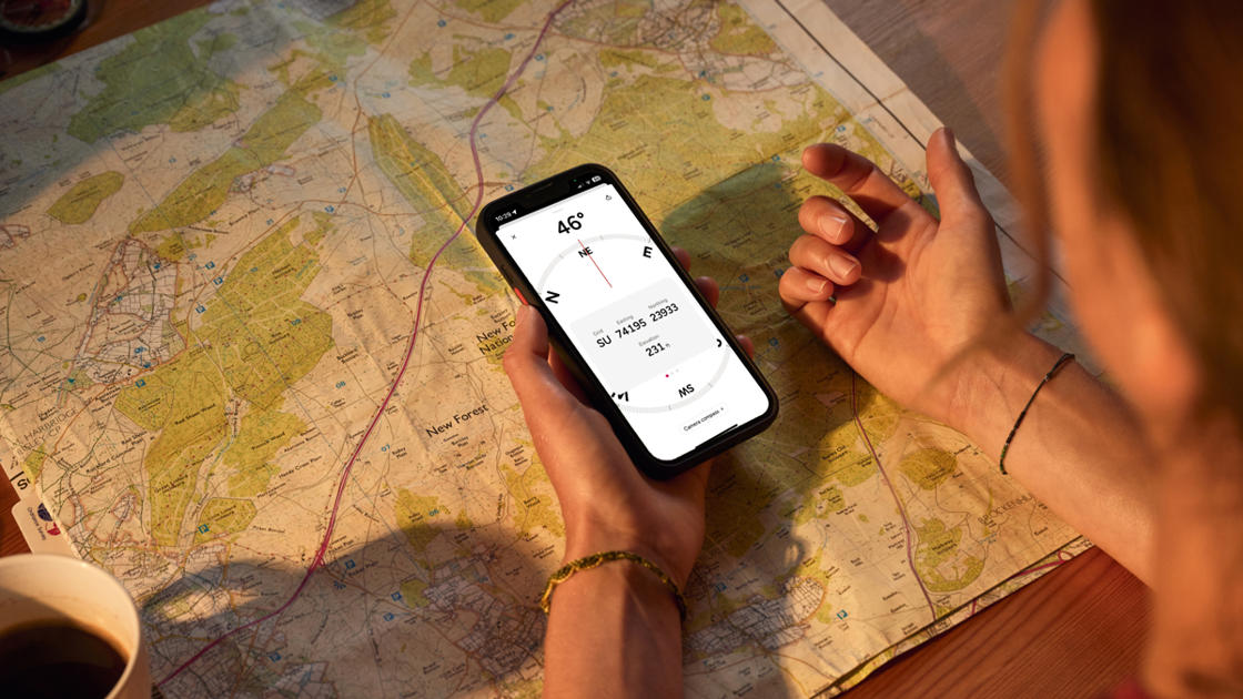 Students Using Os Maps Locate Me embedded in OS Maps | OS
