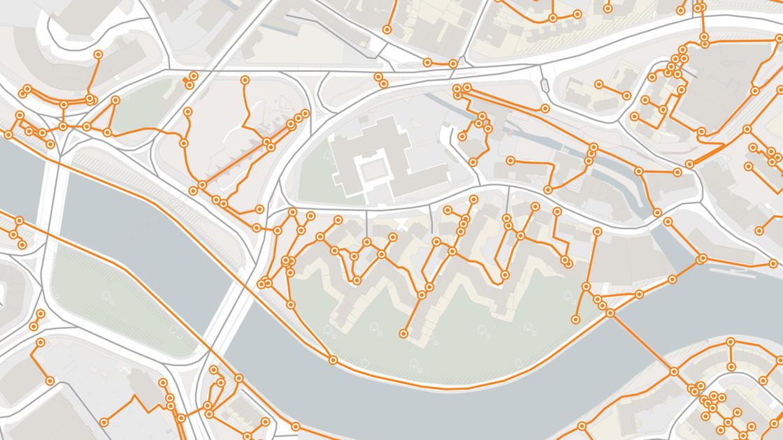 OS MasterMap Highways Network - Paths | Data Products | OS