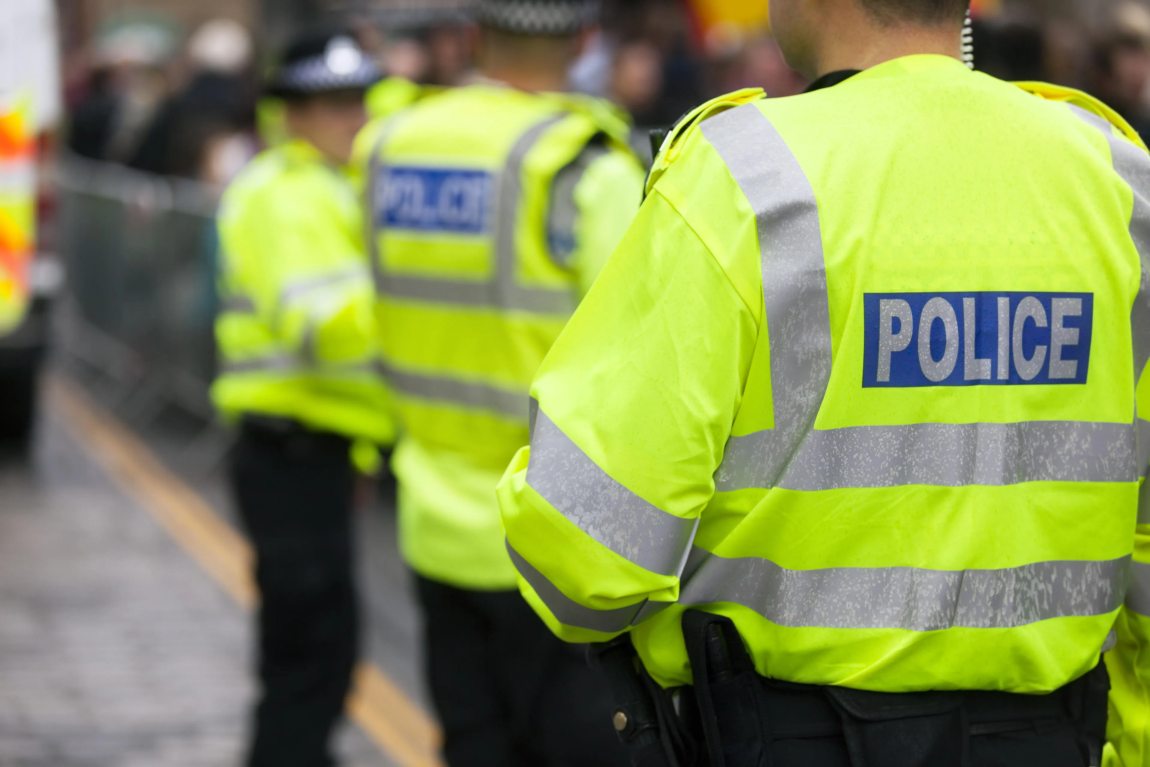 A group of police officers