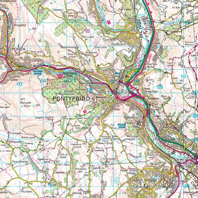 Os Raster Maps 1:50 000 Scale Colour Raster | Data Products | OS