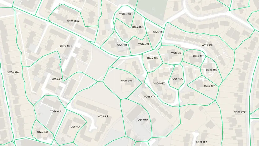 Code-Point with Polygons | Data Products | OS