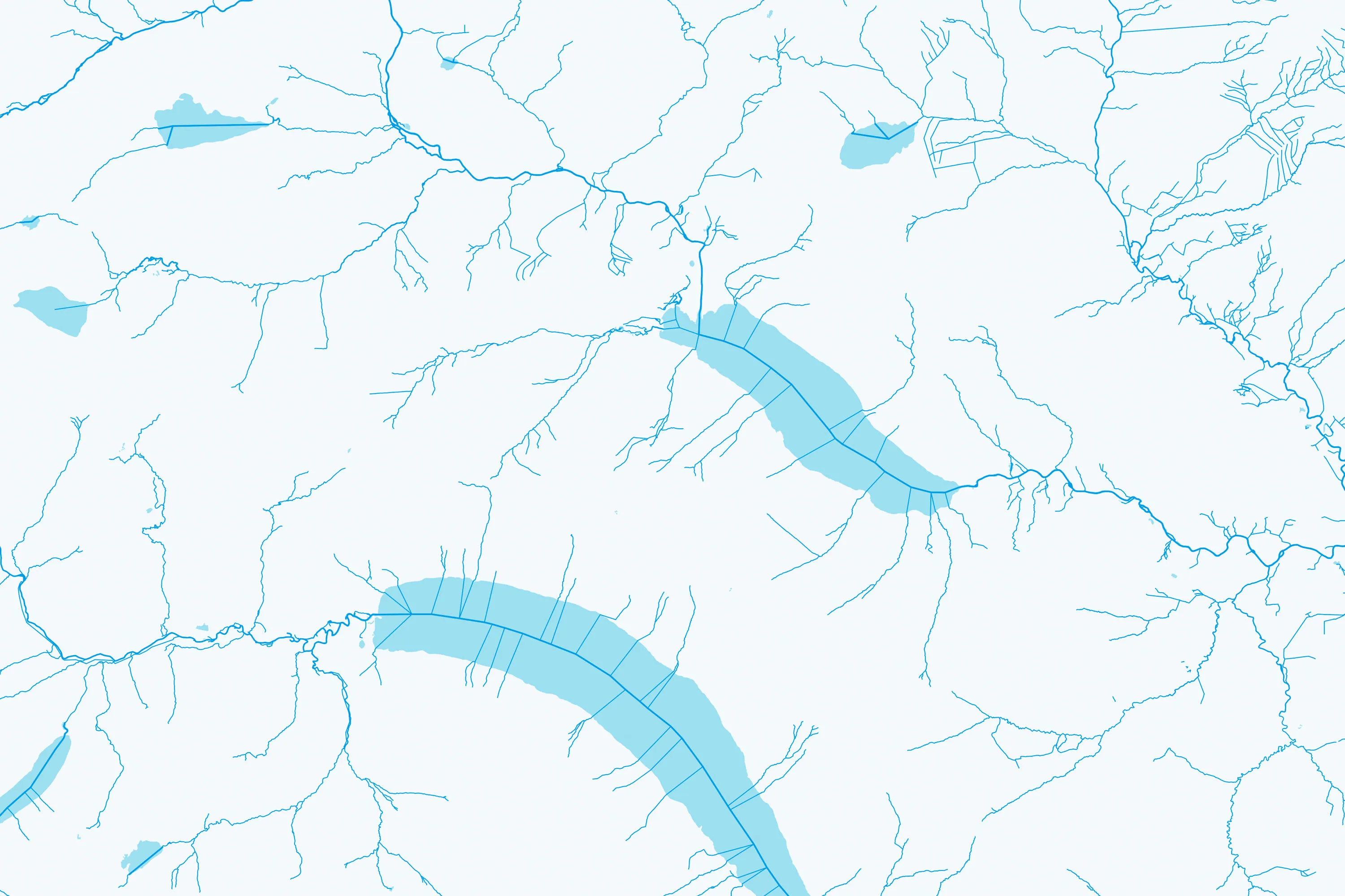 Segment of OS MasterMap Water Network to illustrate example scenario